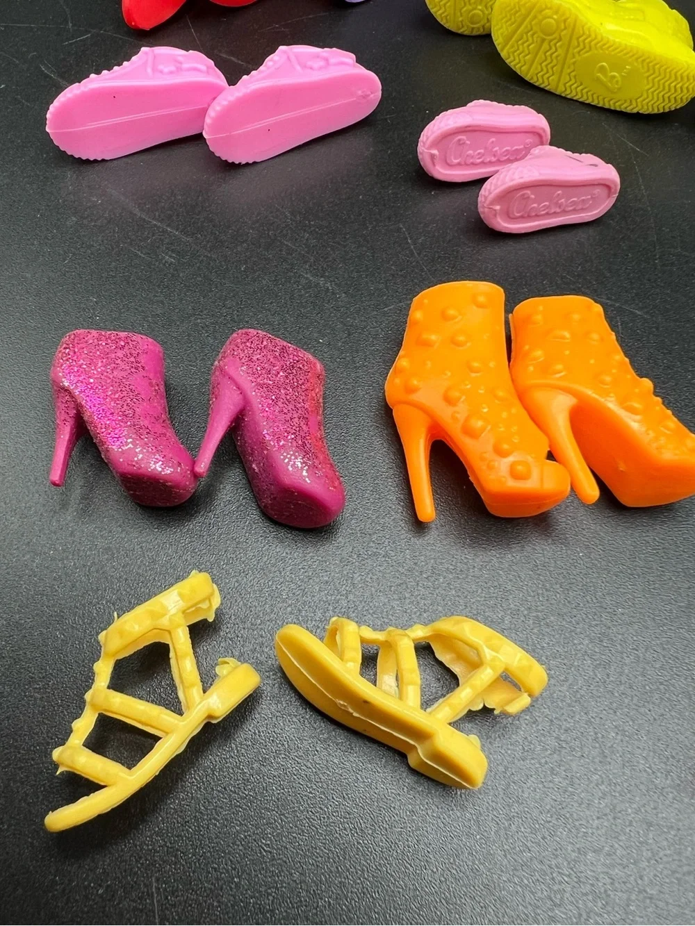 Barbie Skipper Chelsea Doll Shoes Lot Of 13 Pairs Heels Boots Sandals Modern